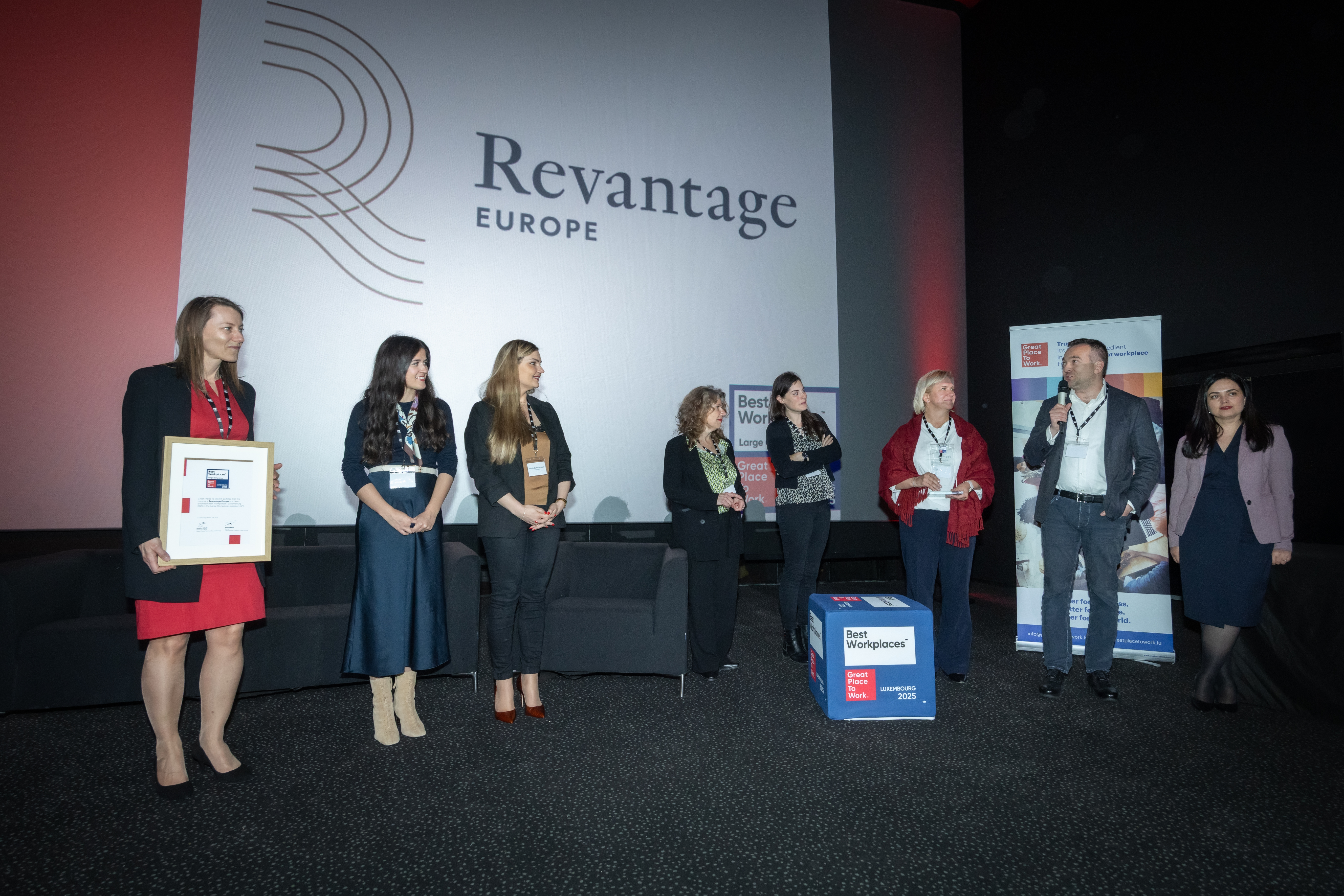 Revantage Europe, N°4 Large Best Workplaces Luxembourg 2025