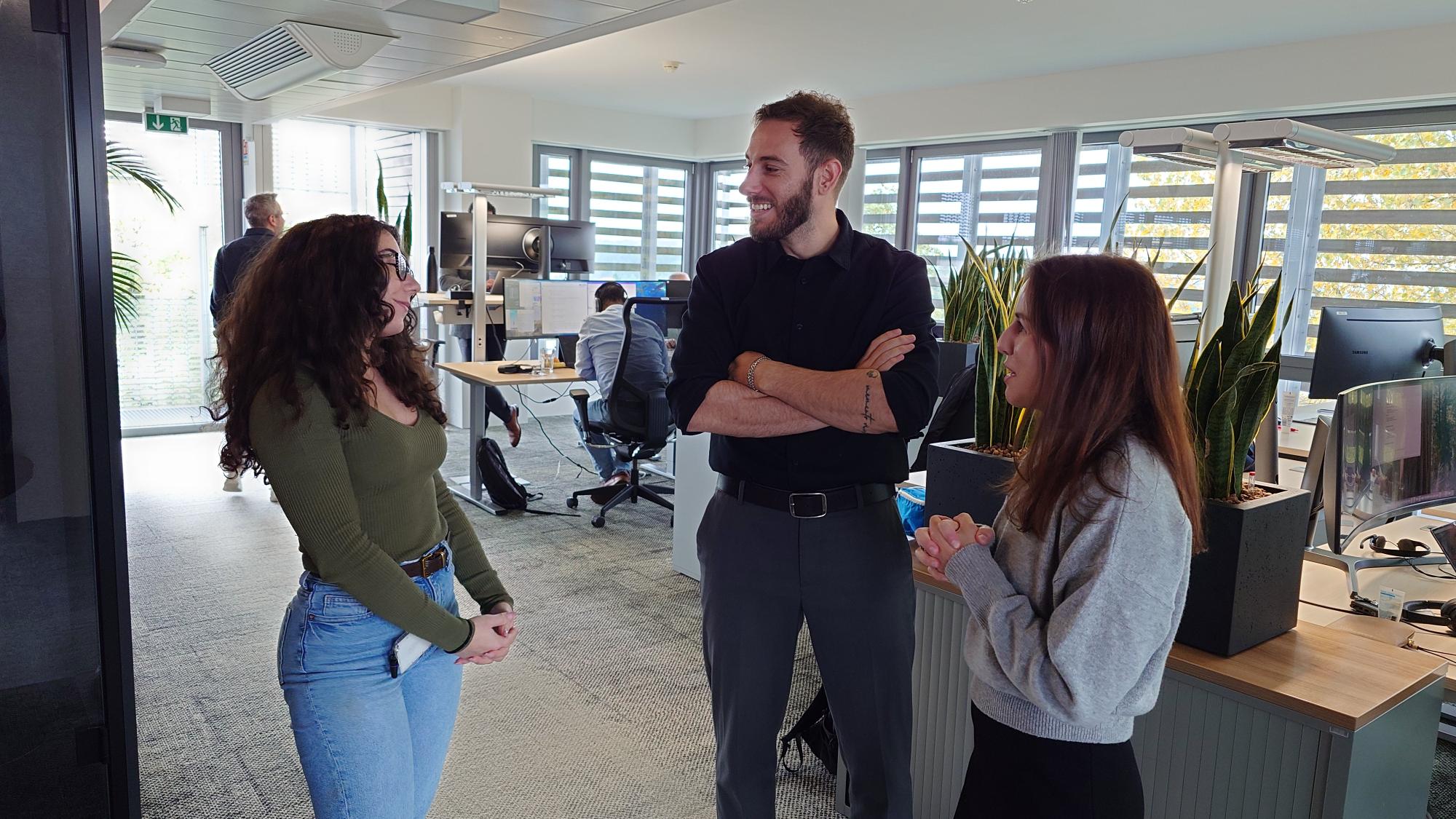 “More than work – real connections.”