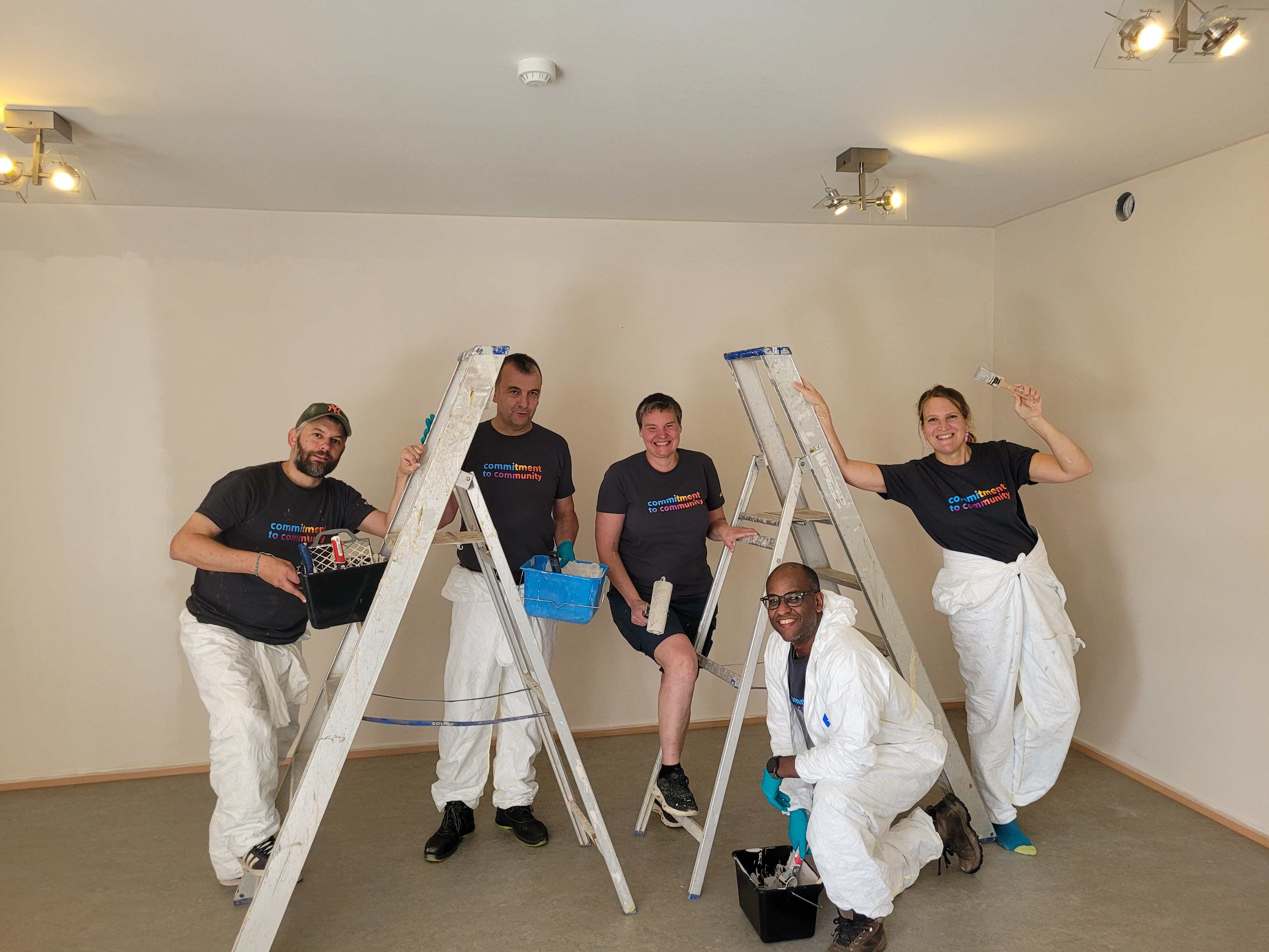 Community Day - refreshing of premises for aesidential service for young people with behavioural problems