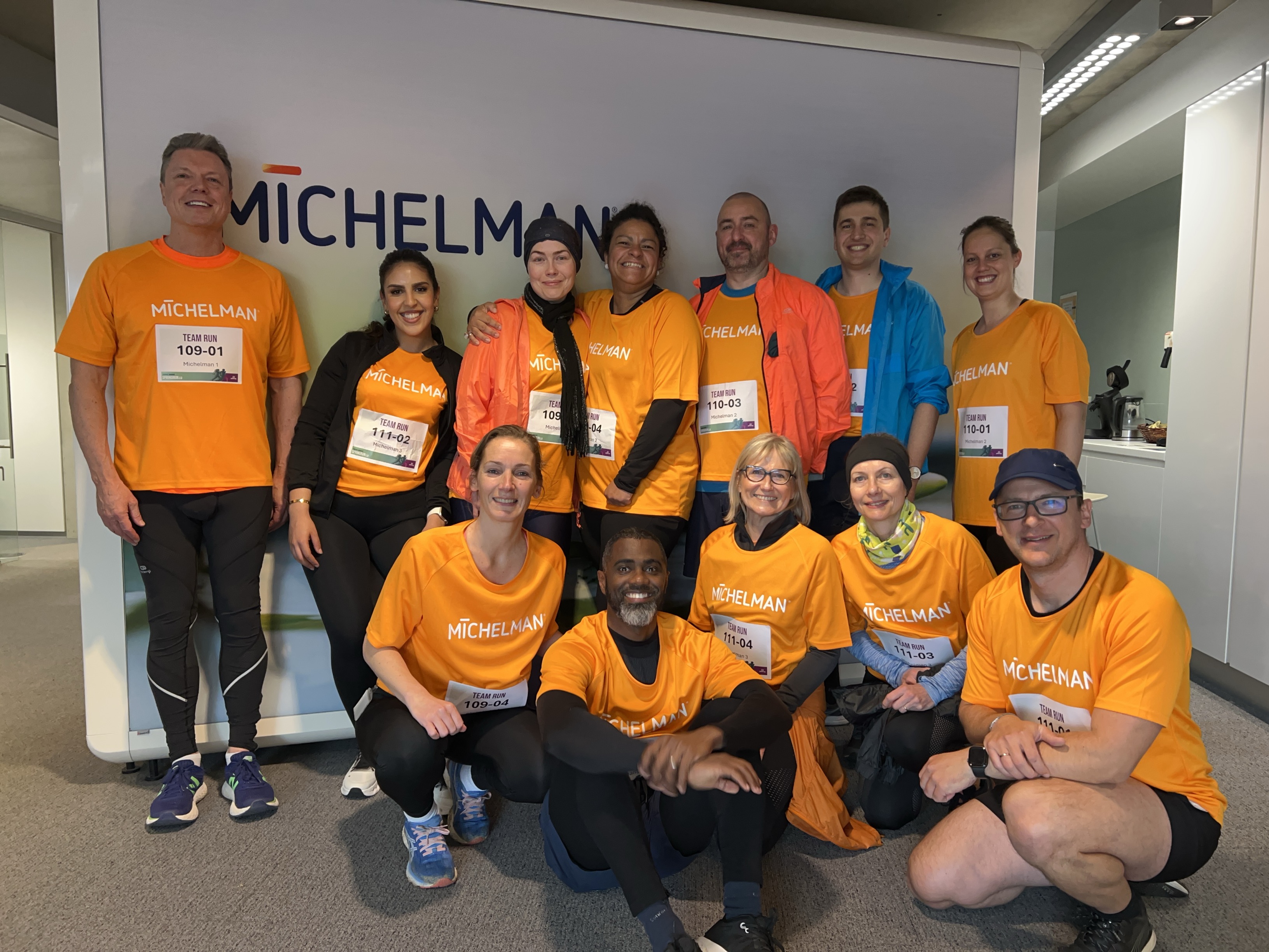 Participation to SpringRun - in favor of the Televie which raises funds to fight cancer