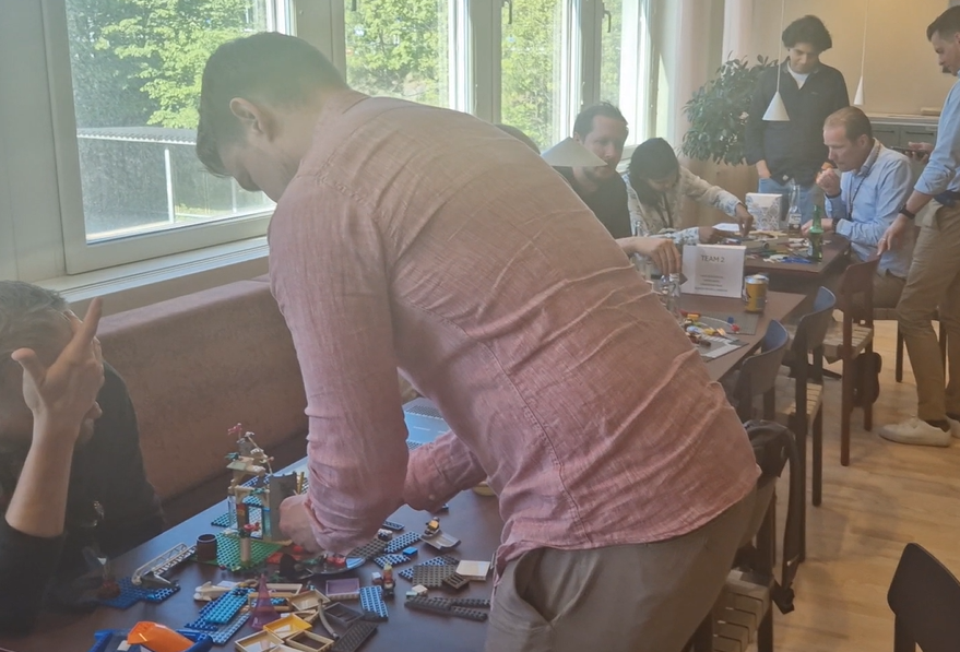 Lego Challenge at out Stockholm Office