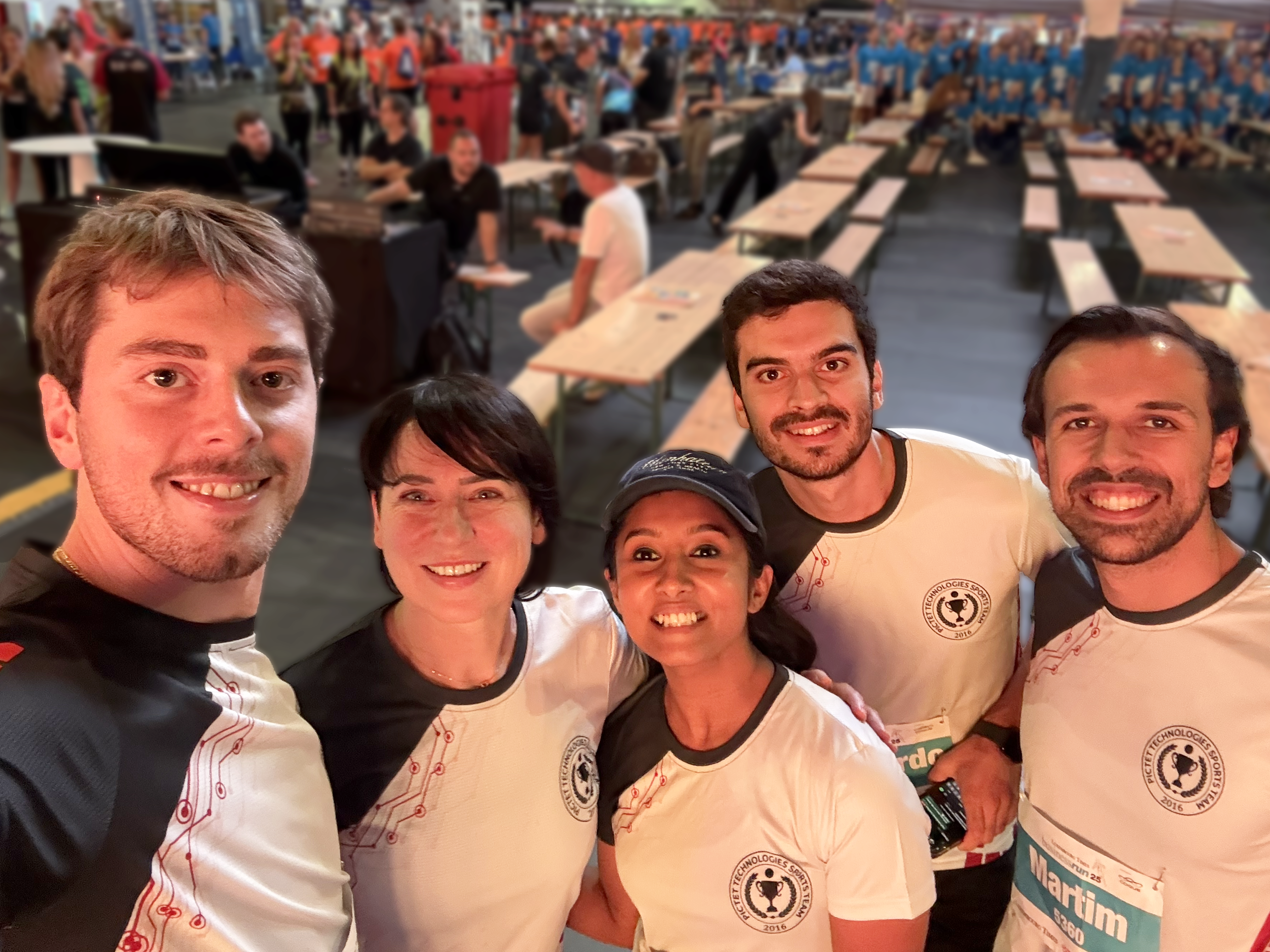 Pictet Tech Luxembourg runners