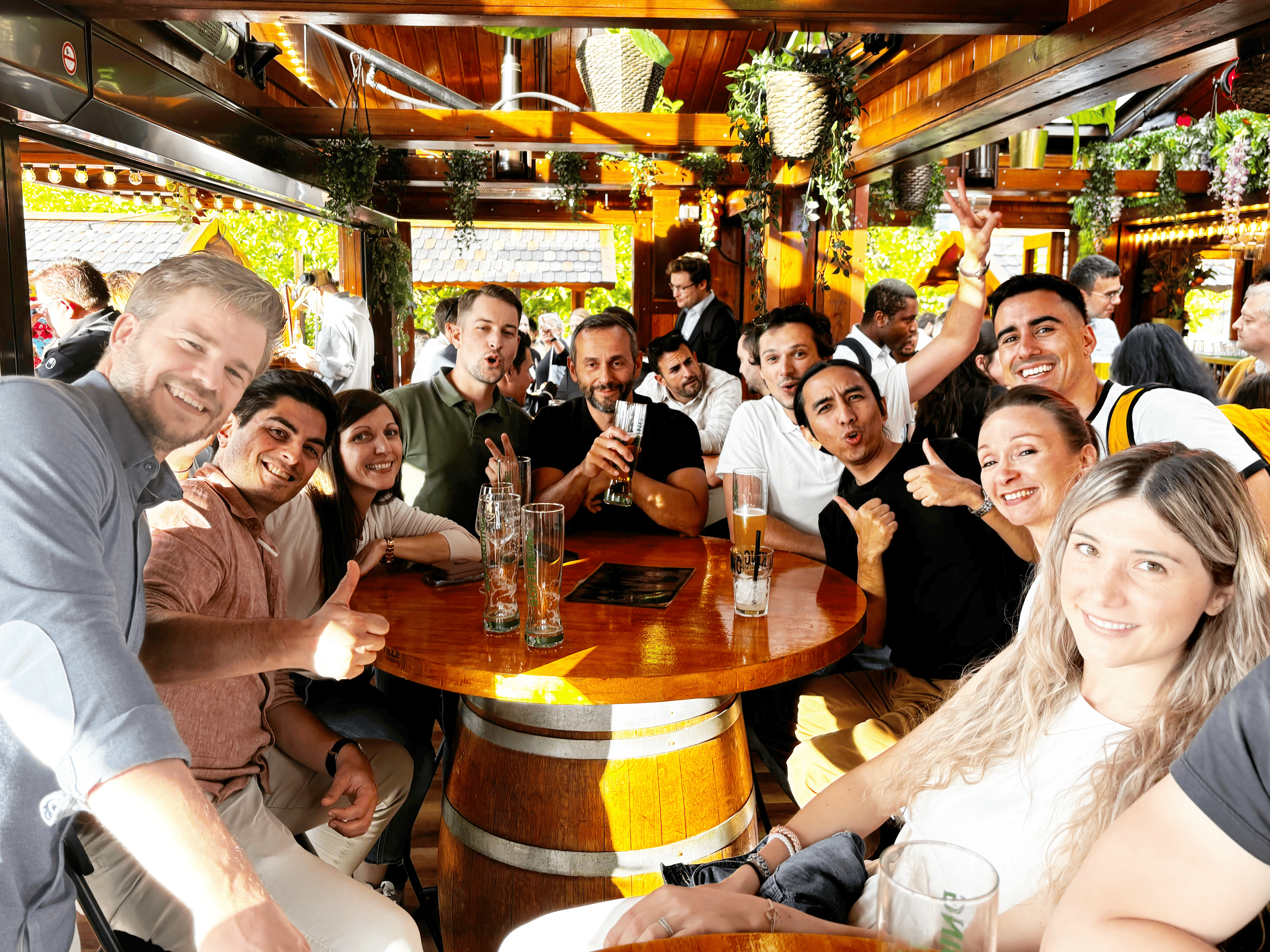 After work event at the Schueberfouer